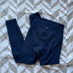 Lululemon Navy Blue Align Leggings